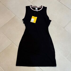 Lolë Yuma cotton blend Dress - Black Sleeveless Mini Dress - Size XS (TP) - NWT